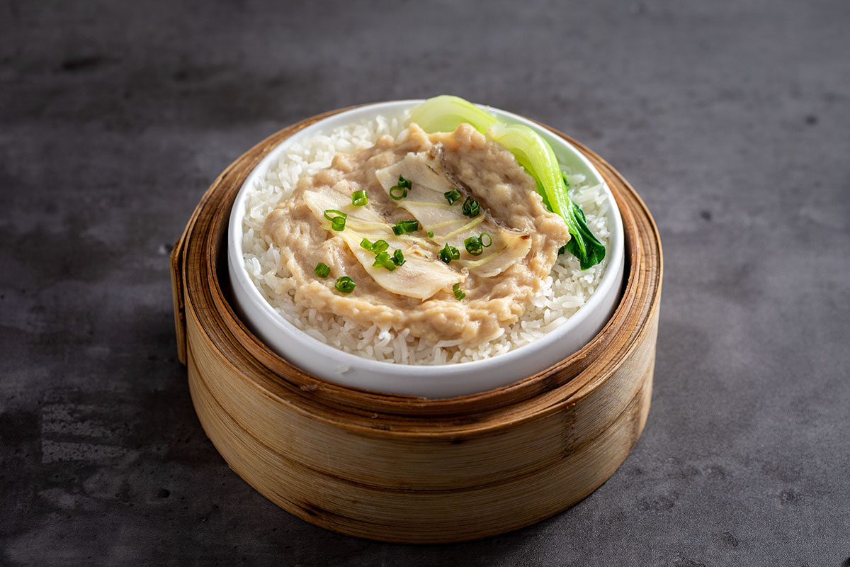 馬友咸魚肉餅蒸飯