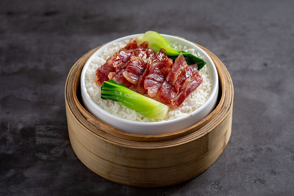 生曬臘腸臘肉蒸飯